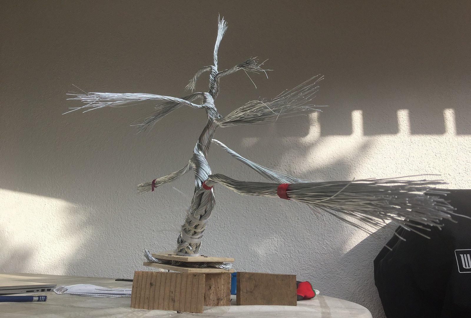 The bare armature